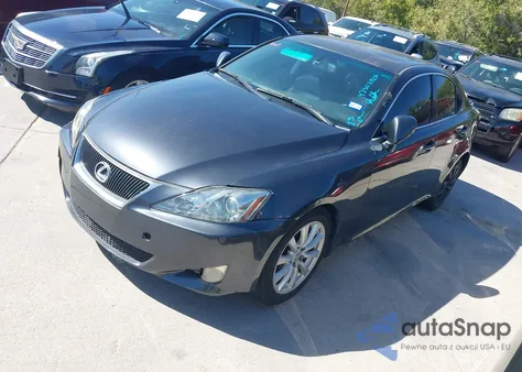 2007 Lexus Is 250 из США, поврежденный, VIN JTHCK262875014560